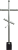 Крест из нержавейки К-2 на могилу из гранита