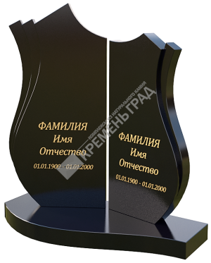 Мемориальный комплекс МК-06 на могилу из гранита