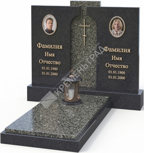 Мемориальный комплекс МК-47 на могилу из гранита