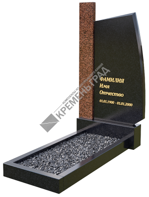 Мемориальный комплекс МК-04 на могилу из гранита