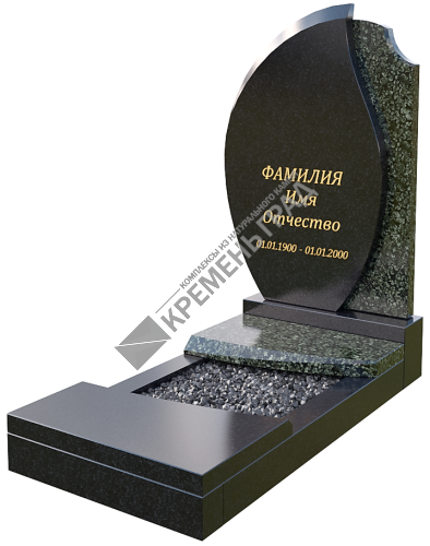 Мемориальный комплекс МК-01 на могилу из гранита