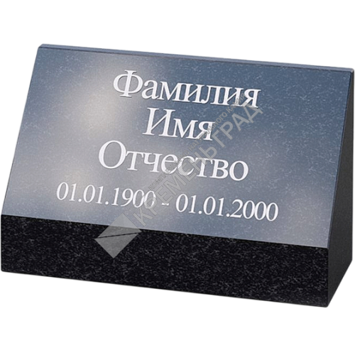 Тумба "Баян" на могилу из гранита
